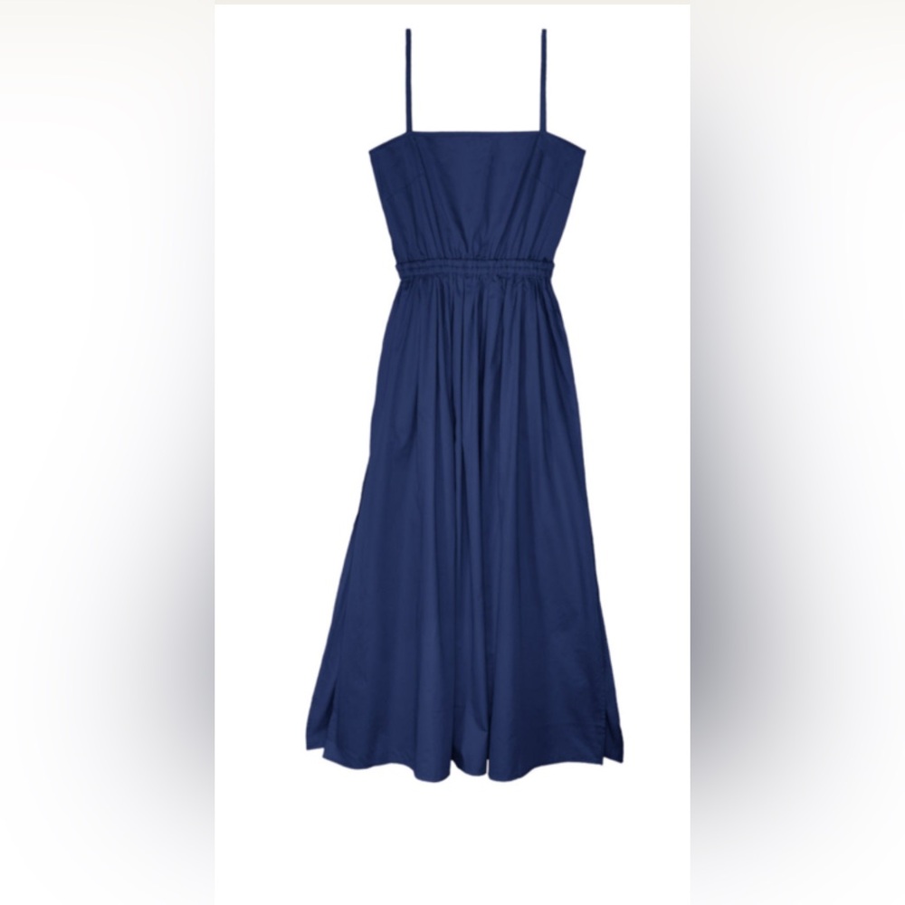 MIKOH CAYE MAXI DRESS AQUARIUM BLUE NWT NEW spring summer event wedding vacation - Picture 3 of 13